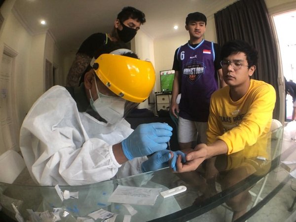 Amartha Hangtuah Jalani Rapid Tes, Semua Pemain dan Ofisial Negatif COVID-19