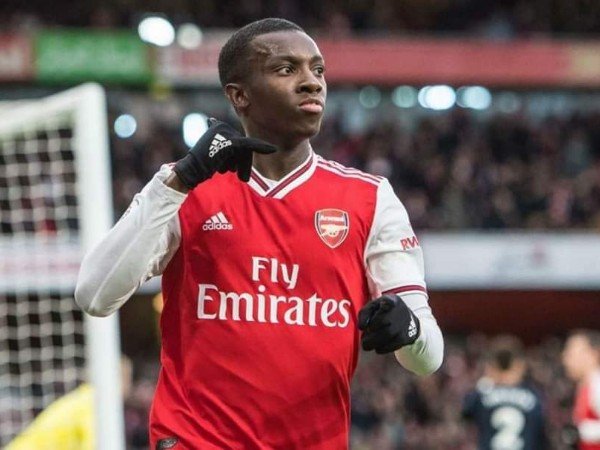 Arsenal Gulung Carlton 6-0, Eddie Nketiah Cetak Hat-trick