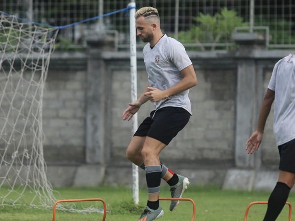 Rutin Berlatih Selama Libur, Spasojevic Yakin Kondisinya Fit Untuk Liga 1