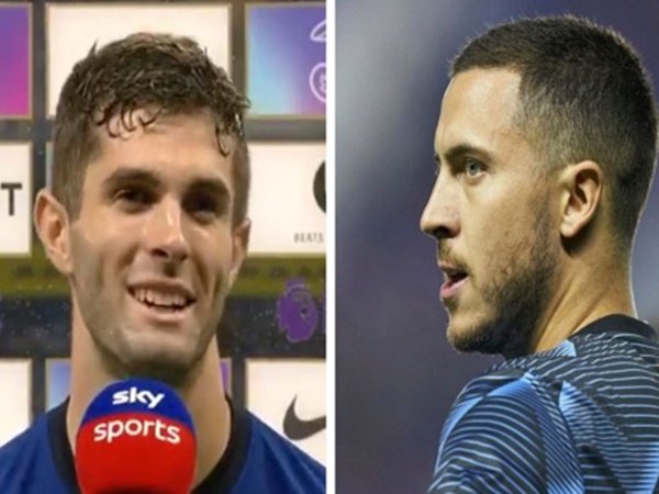 Dibandingkan dengan Hazard, Begini Reaksi Pulisic