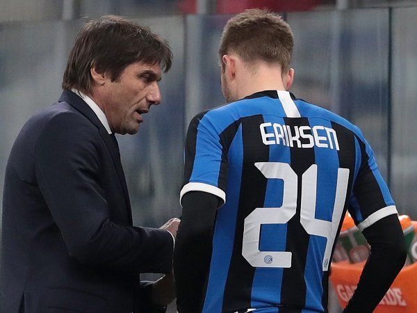 Kerja Sama Eriksen dan Brozovic Dinilai Belum Nyetel di Inter Milan