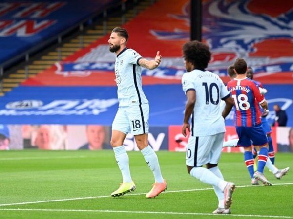 Giroud Pujia Aksi Penyelamatan Kepa dalam Laga Kontra Crystal Palace