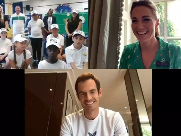 Andy Murray Berkolaborasi Dengan Kate Middleton Demi Menginspirasi Para Petenis Belia
