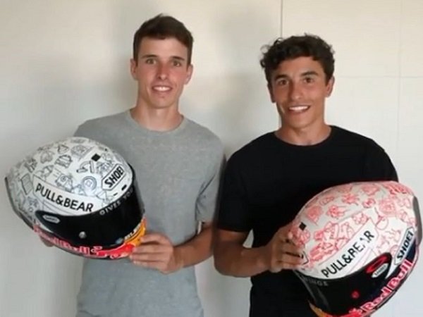 Duo Marquez Desain Helm untuk Gelaran Pembuka MotoGP 2020