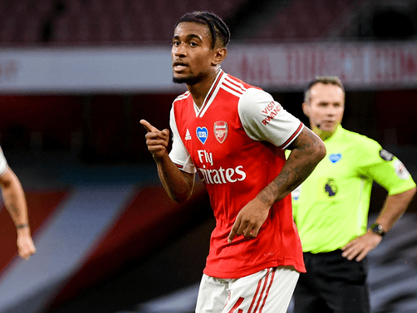 Bahagianya Reiss Nelson Cetak Gol Perdana di Premier League