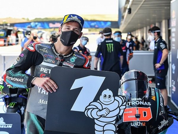 Quartararo Dedikasikan Kemenangannya Bagi Keluarga dan Seluruh Orang yang Terdampak Covid-19