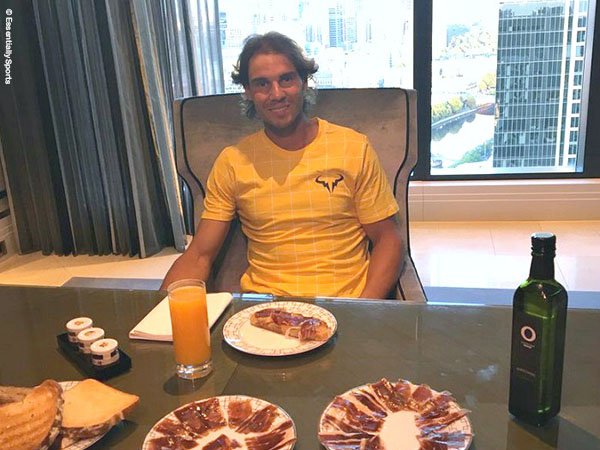 Sebelum Bertanding, Ini Makanan Yang Rafael Nadal Santap