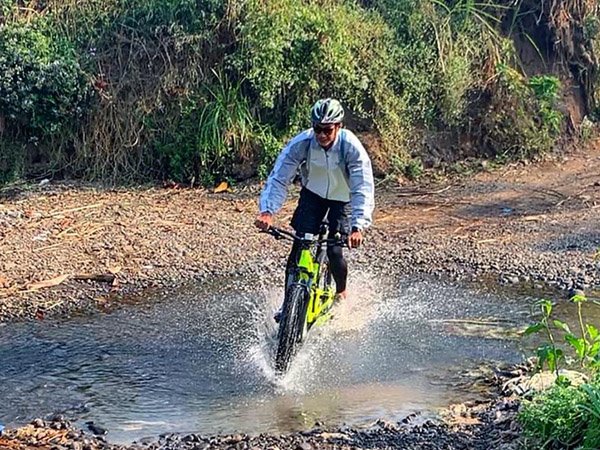 Hansamu Yama Pilih Bersepeda di Jalur Off Road Ketimbang Jalan Raya
