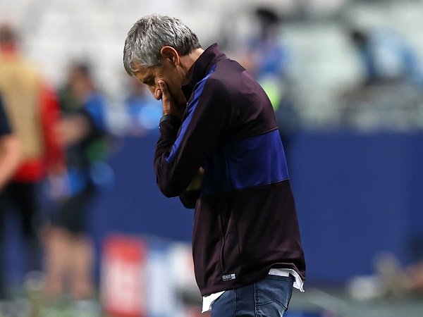 Eks Presiden Sebut Quique Setien Tidak Bersalah atas Kegagalan Barcelona
