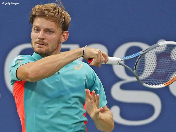 Hasil US Open: David Goffin Atasi Tantangan Reilly Opelka