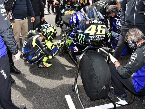 Jelang GP San Marino, Rossi Masih Kepikiran Lambannya Motor Yamaha
