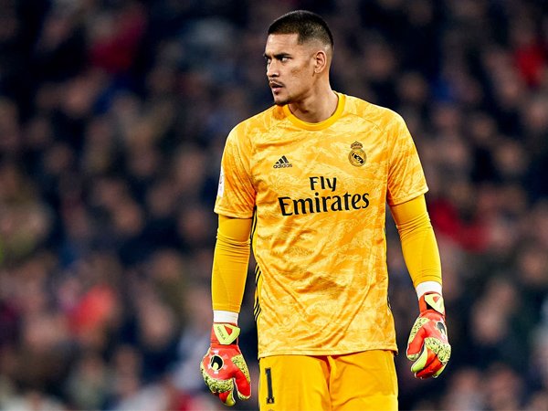 Alphonse Areola ketika masih memperkuat Real Madrid.
