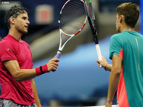 Dominic Thiem buat Alex De Minaur bertekuk lutut di US Open 2020