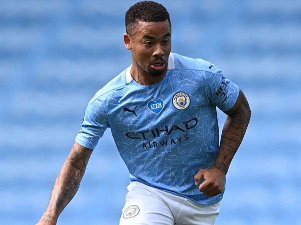 Gabriel Jesus saat tampil di Premier League.