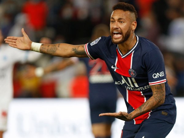 Neymar saat tampil di Le Classique.