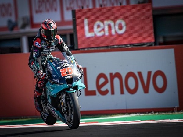 Fabio Quartararo puas akan perangkat baru yang disematkan pada motornya.