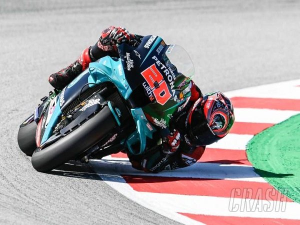 Fabio Quartararo meraih Hasil FP3 MotoGP Catalunya dengan menjadi yang tercepat.