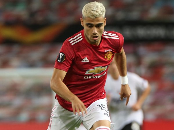 Andreas Pereira saat tampil di Liga Europa musim lalu.
