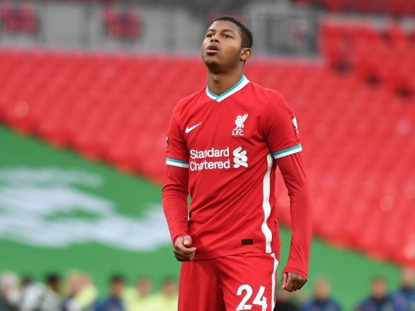 Rhian Brewster sulit mendapatkan tempat di tim utama Liverpool