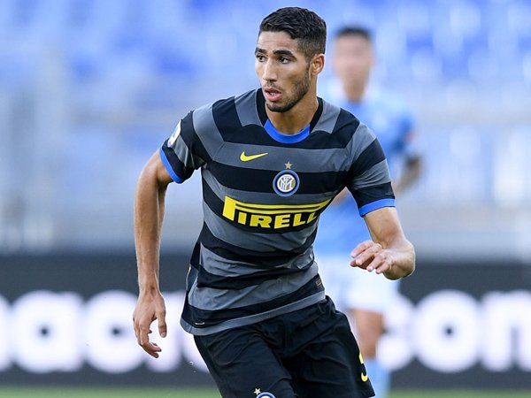 Pemain sayap Inter Milan, Achraf Hakimi.