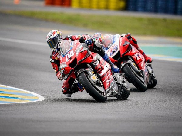 Andrea Dovizioso puas meski hanya finish keempat di GP Prancis.