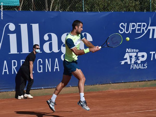 Laslo Djere kalahkan petenis tuan rumah di final Sardegna Open 2020
