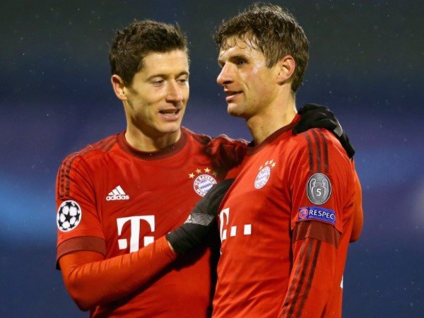 Duet Robert Lewandowski dan Thomas Muller