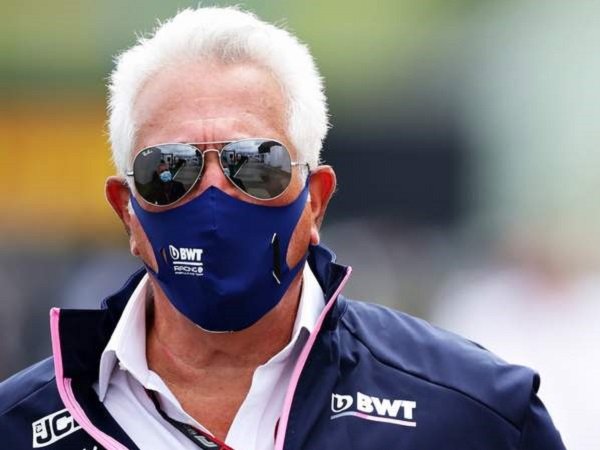 Bos Racing Point, Lawrence Stroll. (Images: Getty)