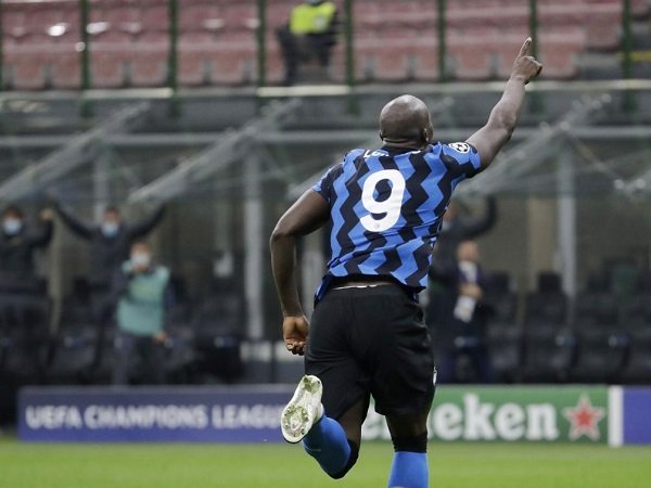 Stiker Inter Milan-Ronelu Lukaku