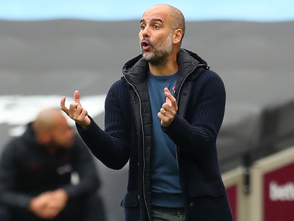 Manajer Manchester City, Pep Guardiola.