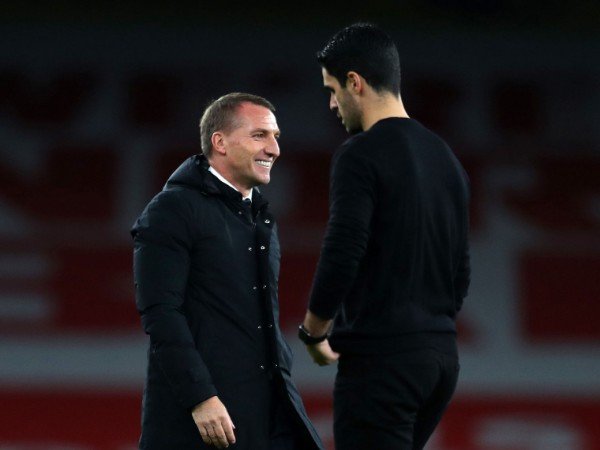 Brendan Rodgers kagum dengan hasil kerja Mikel Arteta di Arsenal