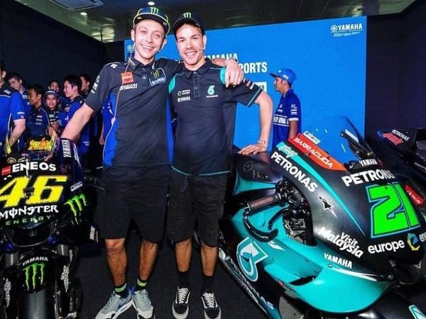 Franco Morbidelli, Valentino Rossi