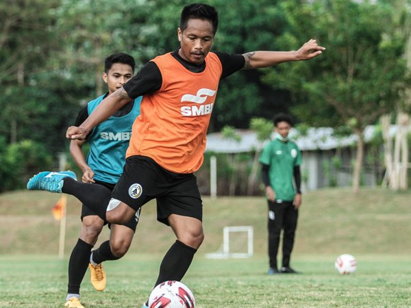 Gelandang senior PSS Sleman, I Gede Sukadana