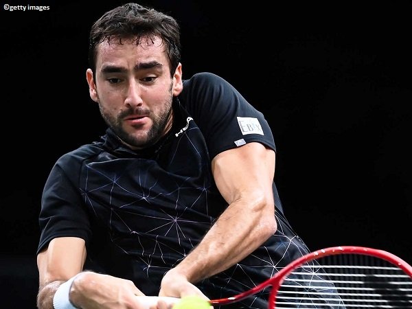 Marin Cilic melaju ke babak kedua Paris Masters 2020