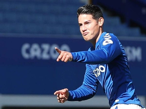 James Rodriguez berambisi bawa Everton meraih ambisi klub.