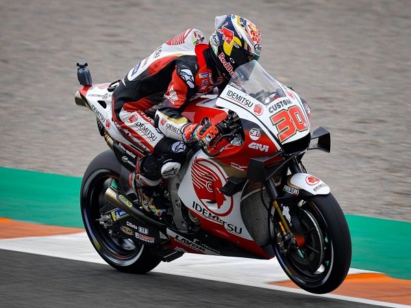 TakaakI Nakagami terkejut bisa catatkan waktu tercepat ketiga di kualifikasi GP Eropa.