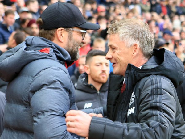 Jurgen Klopp dan Ole Gunnar Solskjaer.