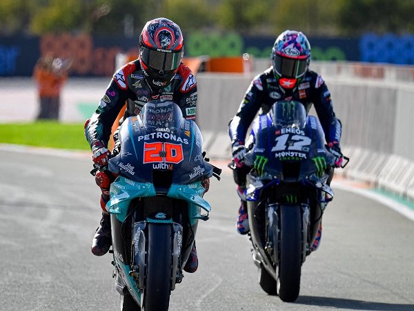 Fabio Quartararo enggan tampil terbebani di GP Valencia.