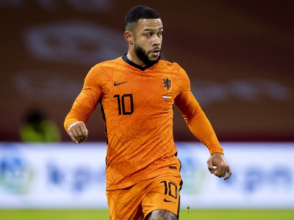 Striker timnas Belanda, Memphis Depay.