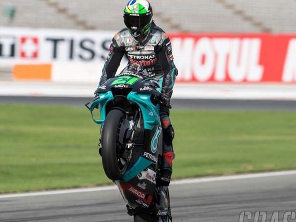 Hasil gemilang dicatat Franco Morbidelli pada FP3 MotoGP Valencia.