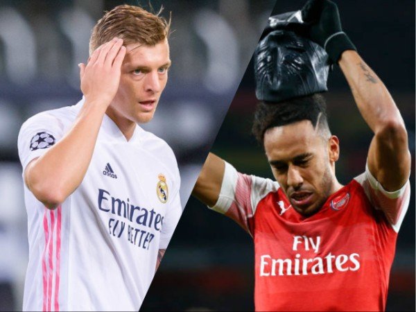 Toni Kroos mengkritik selebrasi Pierre-Emerick Aubameyang usai mencetak gol
