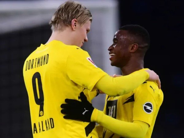 Erling Haaland Ingin Segera Berduet dengan Youssoufa Moukoko