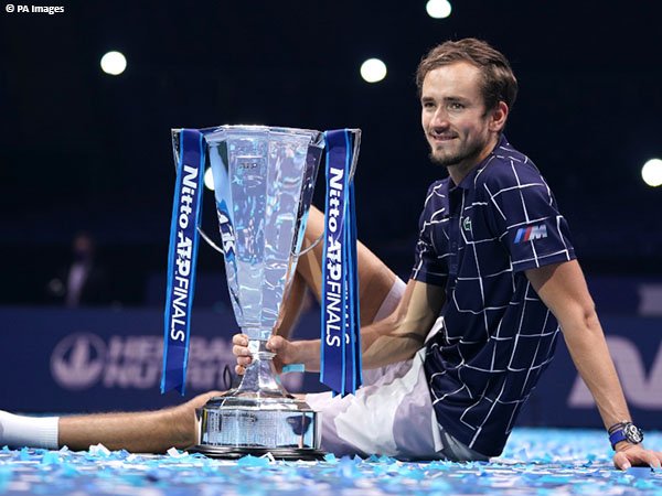 Daniil Medvedev jadi juara ATP Finals untuk kali pertama dalam kariernya