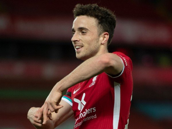 Diogo Jota melanjutkan produktivitasnya di Anfield
