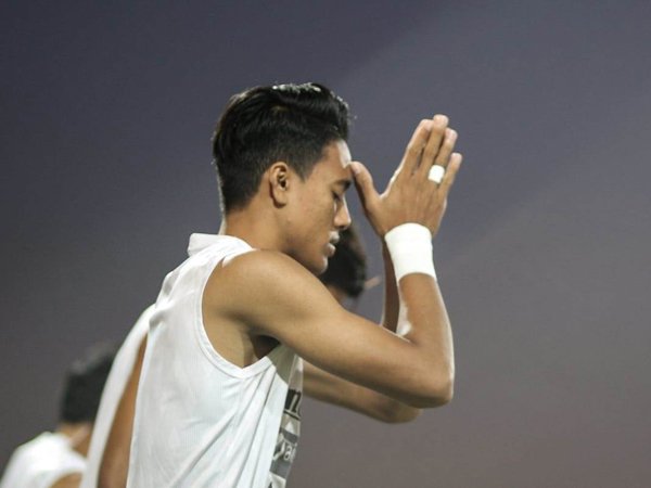 Pemain bertahan Bali United, I Made Andhika Pradana Wijaya