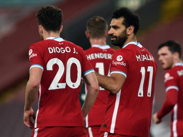 Mohamed Salah menyambut baik kedatangan Diogo Jota