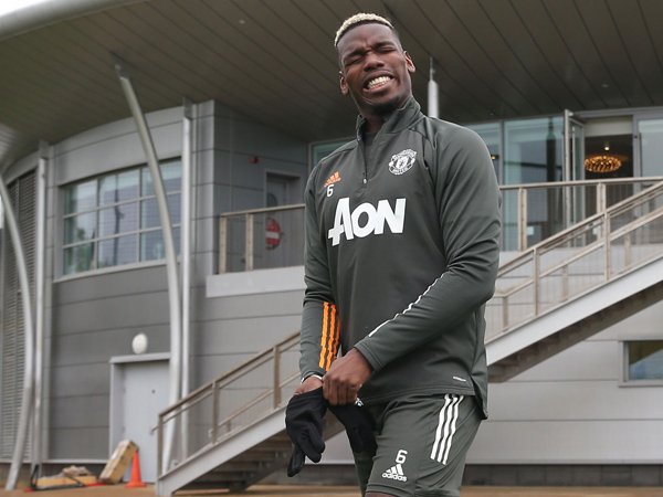 Gelandang Manchester United, Paul Pogba.