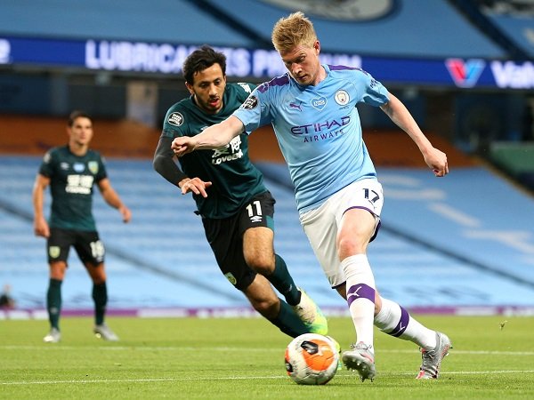 Manchester City jamu Burnley dalam lanjutan Premier League.