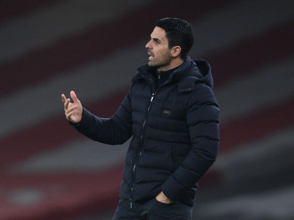 Mikel Arteta frustasi Arsenal kalah lagi di Premier League