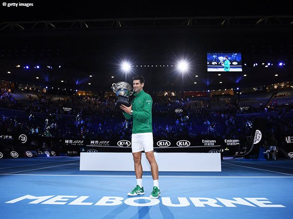 Novak Djokovic merupakan juara bertahan Australian Open